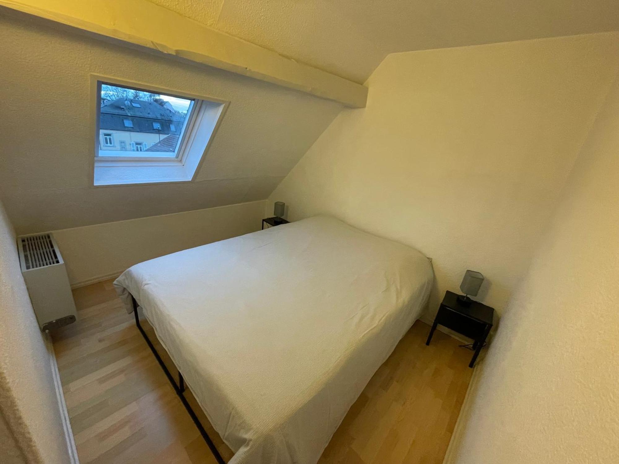 Fathala - Appartement Lumineux En Dernier Etage - Face A La Gare Routiere Sarrebourg Eksteriør bilde